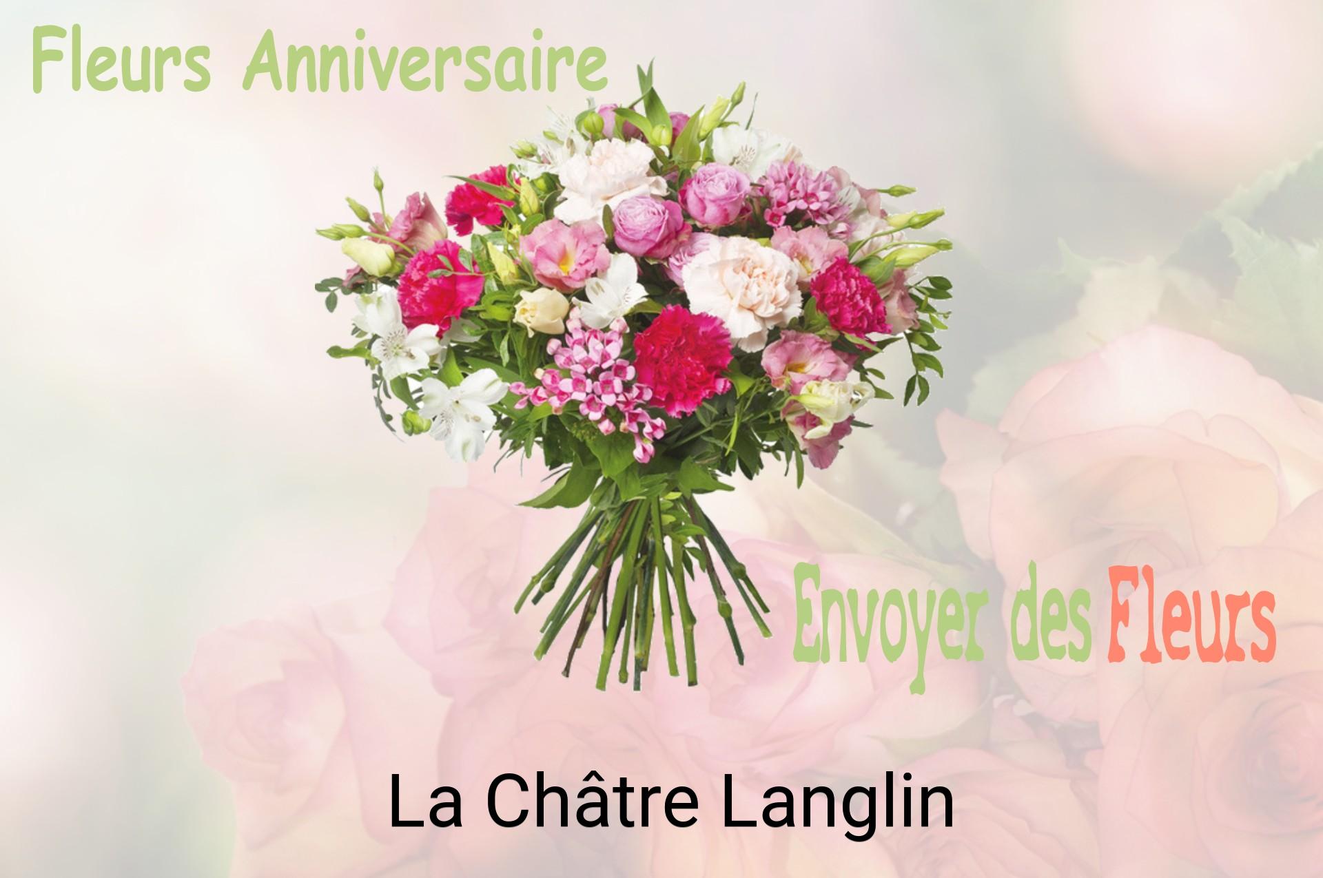 Bouquet de fleurs d’anniversaire livré à La Châtre-Langlin